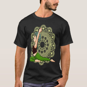namaste meditation yoga zen spiritual buddhism gi T-Shirt
