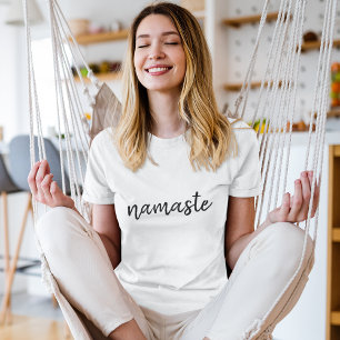 Namaste   Modern Spiritual Meditation Yoga T-Shirt