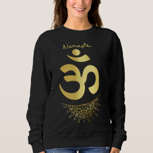 Namaste Om Mandala Yoga Ganesha Buddha Sweatshirt