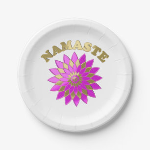 Namaste Paper Plate