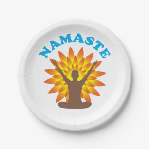 Namaste Paper Plate