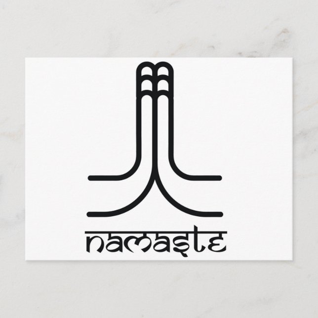 Namaste Postcard (Front)