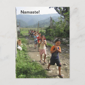 Namaste! Postcard
