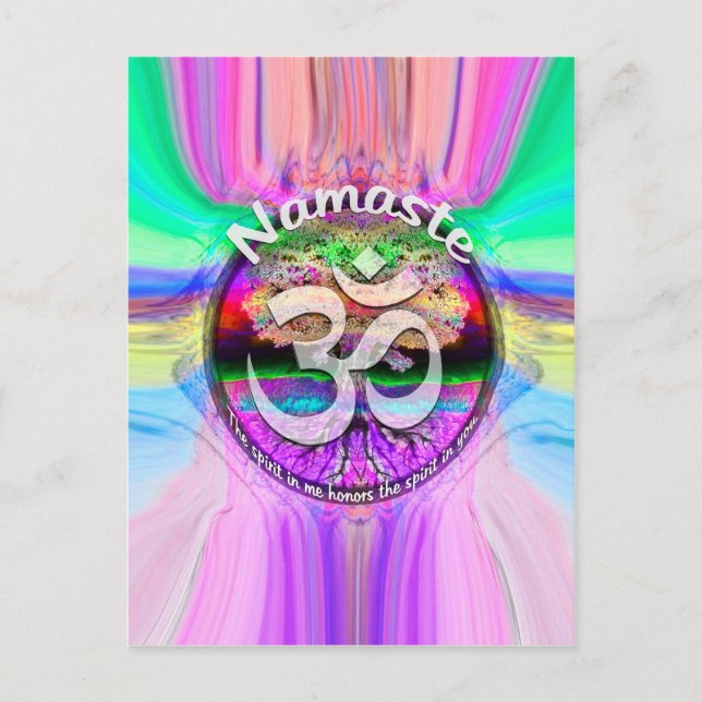 Namaste Postcard (Front)