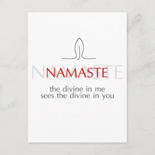 Namaste Postcard