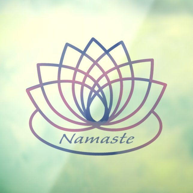 Namaste Purple and Pink Lotus Flower  (Sheet 3)