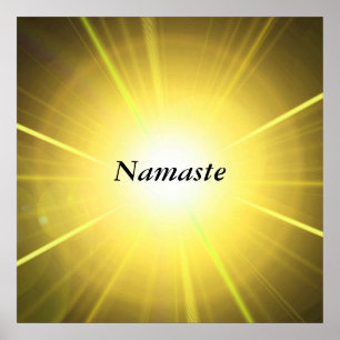 'Namaste' quote Poster