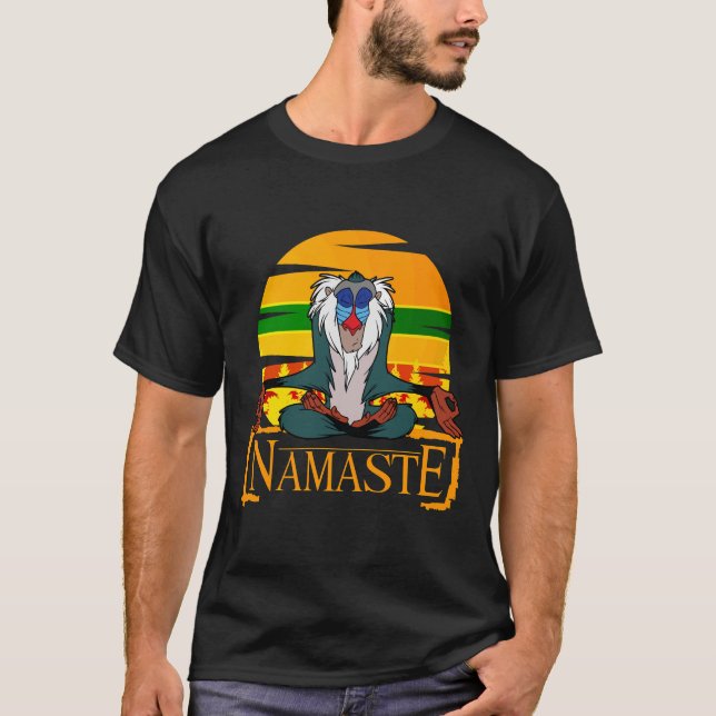 Namaste Rafiki Yoga T-Shirt (Front)