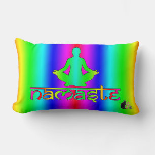 Namaste Rainbow Intentions Lumbar Cushion