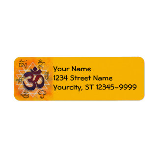 Namaste Return Address Label