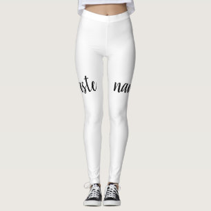 Namaste-Spiritual-Meditation-Modern-Yoga Leggings