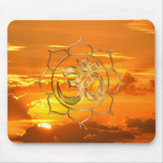 Namasté sunrise mouse pad