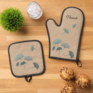 Namaste - Thank You Oven Mitt & Pot Holder Set