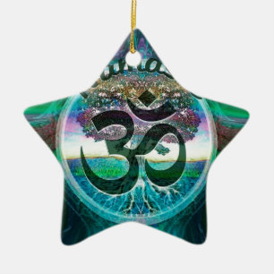 Namaste Tree of Life Ceramic Tree Decoration