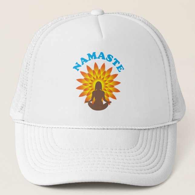 Namaste Trucker Hat (Front)