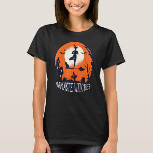 Namaste Witches Halloween Yoga T-Shirt