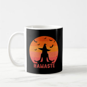 Namaste Witches Halloween Yoga Witch Coffee Mug