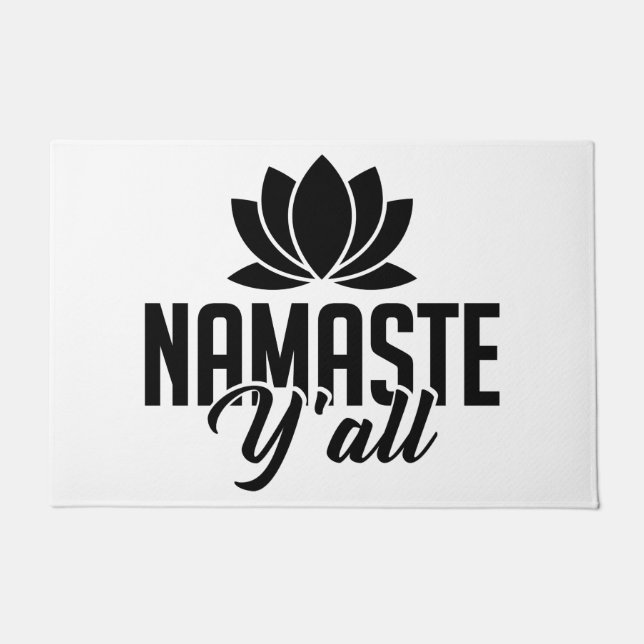 Namaste Y'all Doormat (Front)