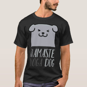Namaste Yoga Dog cute pug Classic 716 T-Shirt