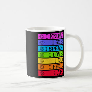 Namaste Yoga Meditation 7 Chakras Spiritual  Coffee Mug