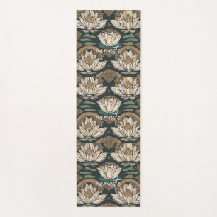 Namaste, Yoga, Meditation, Peace, Respect Yoga Mat
