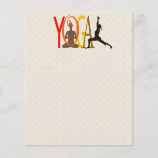 Namate Peace Yoga Flyer