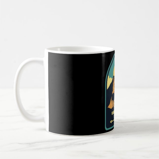 Nambung  Australia � The Endless Horizon of Austra Coffee Mug (Left)