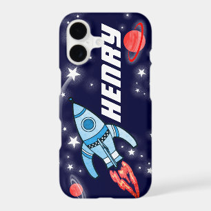 Name 5 letter rocket space navy iPhone 7 case