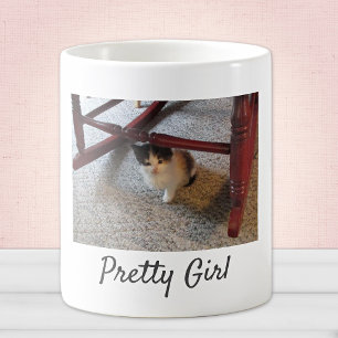 Name, Add Your Photo Cute Pet 11oz Coffee Mug