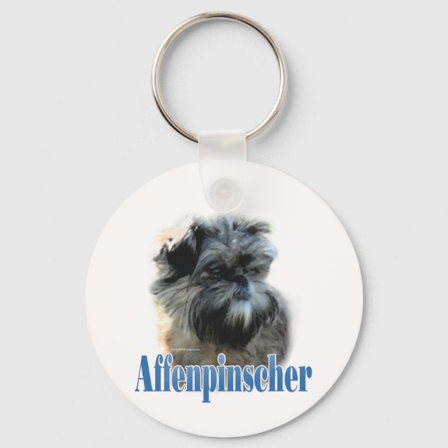 Name Affenpinscher  Key Ring (Front)