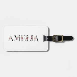 Name Amelia Luggage Tag