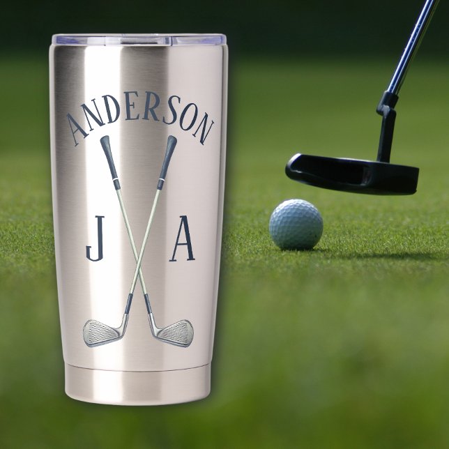 Name And Initials Monogrammed  Insulated Tumbler (Creator Uploaded)