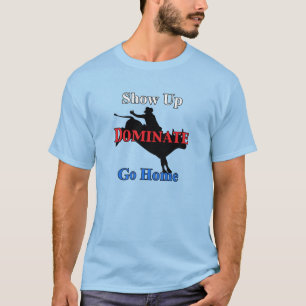 Name and Number on Back Serious Bull Riders T-Shirt