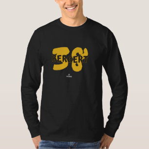 Name and Number Ryan Bergert San Diego Baseball ML T-Shirt