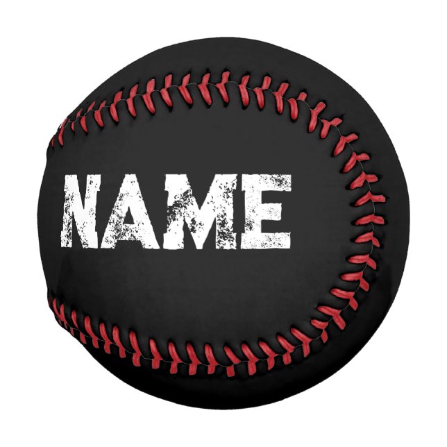 Name and Numbered 4 Baseball, Baseball Team (Front Right)