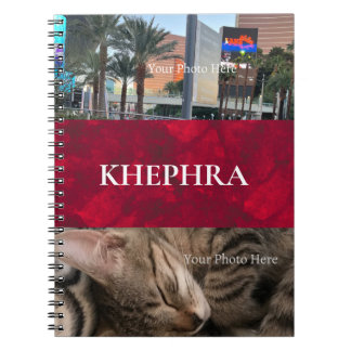 Name and Photo Collage Notebook