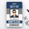 Name and Photo Security Bodyguard ID Card