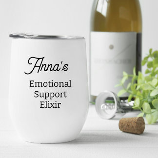 Name and photo thermal wine tumbler