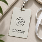 Name Badge Card | Employee Staff Custom ID Badges