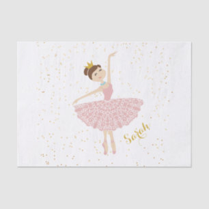 name ballerina  tissue paper