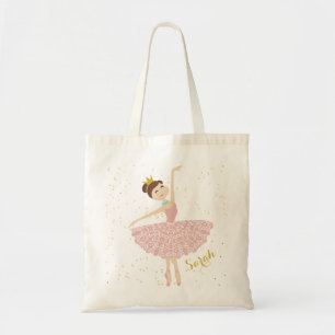 name ballerina tote bag
