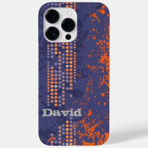 name blue orange surf style Case-Mate iPhone 14 pro max case