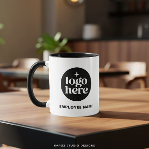 Name Business Branded Custom Logo Mug
