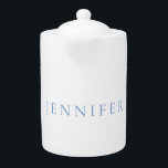 Name Calligraphy Script Plain Simple White Blue<br><div class="desc">This product was very good and I love how easy it is for customise design. The design was very simple so I'm very pleased when I create.</div>