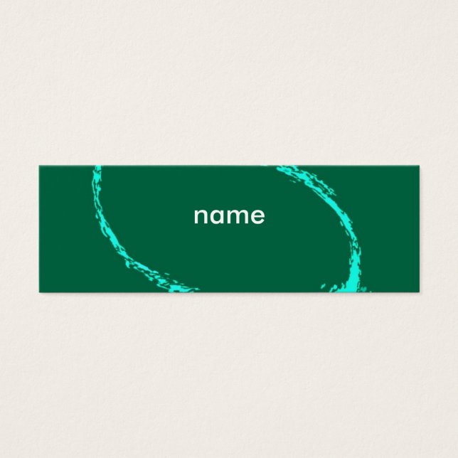 NAME CARD TEMPLATE (Front)