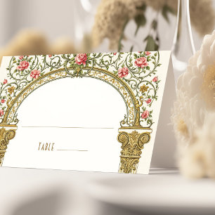 Name Cards Wedding Table Vintage