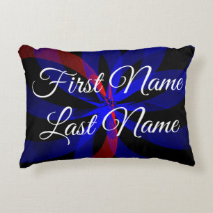 Name Change Colour Centre Geometric Accent Pillow