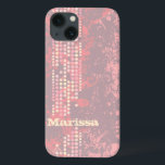 name coral pink surf style case<br><div class="desc">Keep your device protected with this surf style case. Designed by Sarah Trett. Inspired from the surf on the beach at the Eagles Nest, Inverloch, Victoria. Perfect for water-sport enthusiasts and surfers in a tough case option. Customise with the name of your choice. This example reads Marissa. **Please note some...</div>