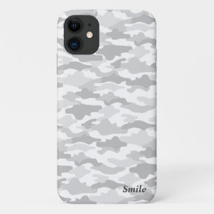 Name Custom Camouflage (White) Case-Mate iPhone Ca 11 Case
