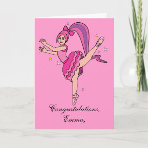 Name Customisable Recital Congratulations! Card
